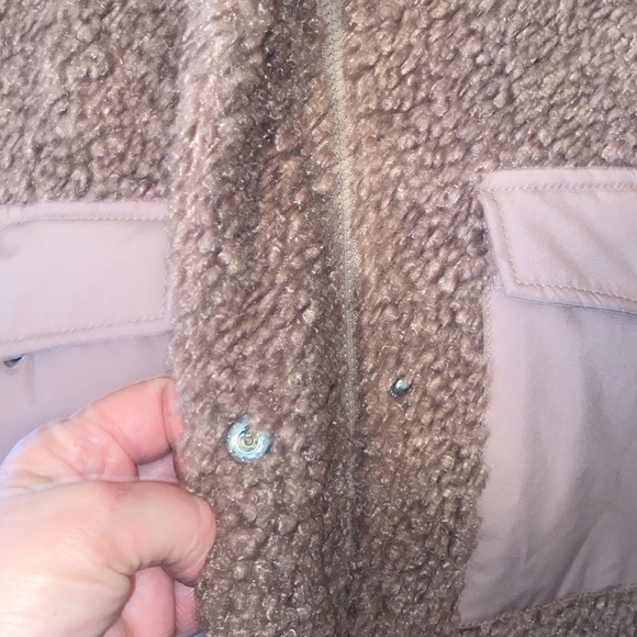 UpWest Full Zip Sherpa Jacket size Large - Picture 9 of 12